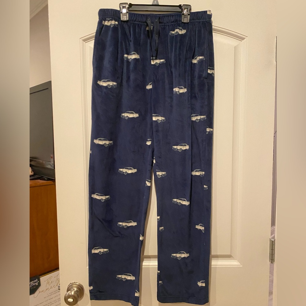Perry Ellis Men's Portfolio Car Drawstring Sleep Pant Pajamas Medium